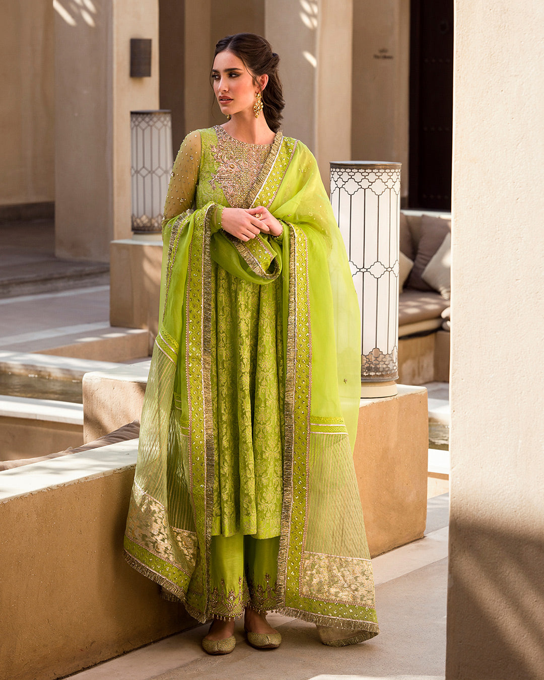 faiza saqlain green dress 3,034 Likes, 30 Comments